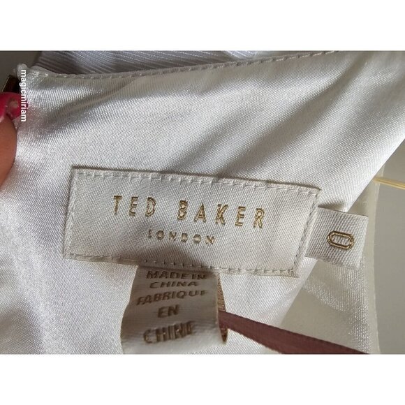 BNWT Ted Baker London Micla Poppy Flower Dress - Picture 10 of 15